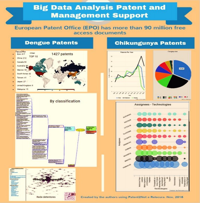 Infographic of Dengue Patent Analysis and Chikungunya