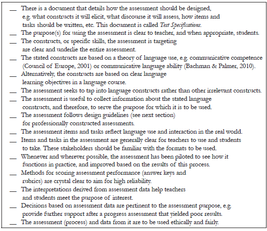 Fundamental Considerations for Designing Language Assessments