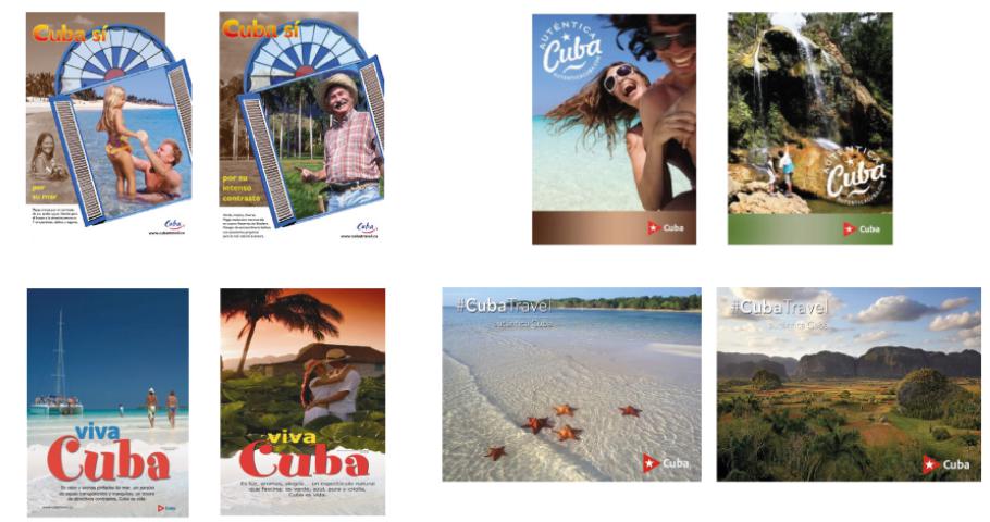 Representation of natural attractions in campaigns