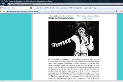 Fãs se chocam com morte do astro