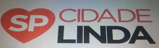 O registro visual do logo que aparece em cada ação da zeladoria da gestão
Dória.