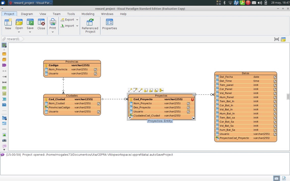 Configuraci&oacute;n de la base de datos en PostgreSQL