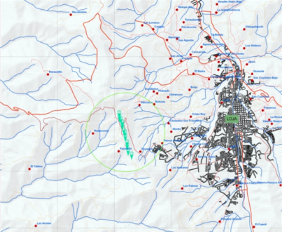 Ubicación de la zona de estudio [18].