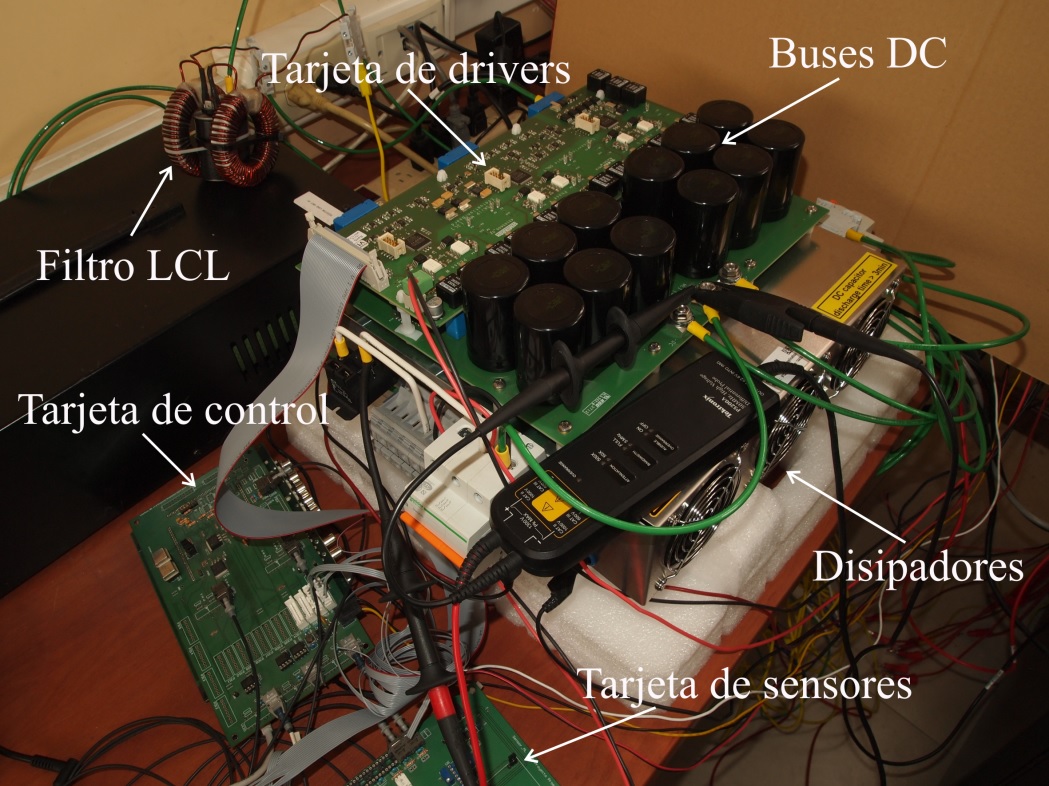 Imagen del prototipo utilizado para las pruebas
experimentales.