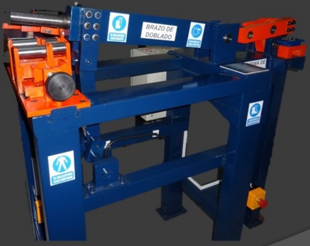 Máquina para cortar y doblar estribos