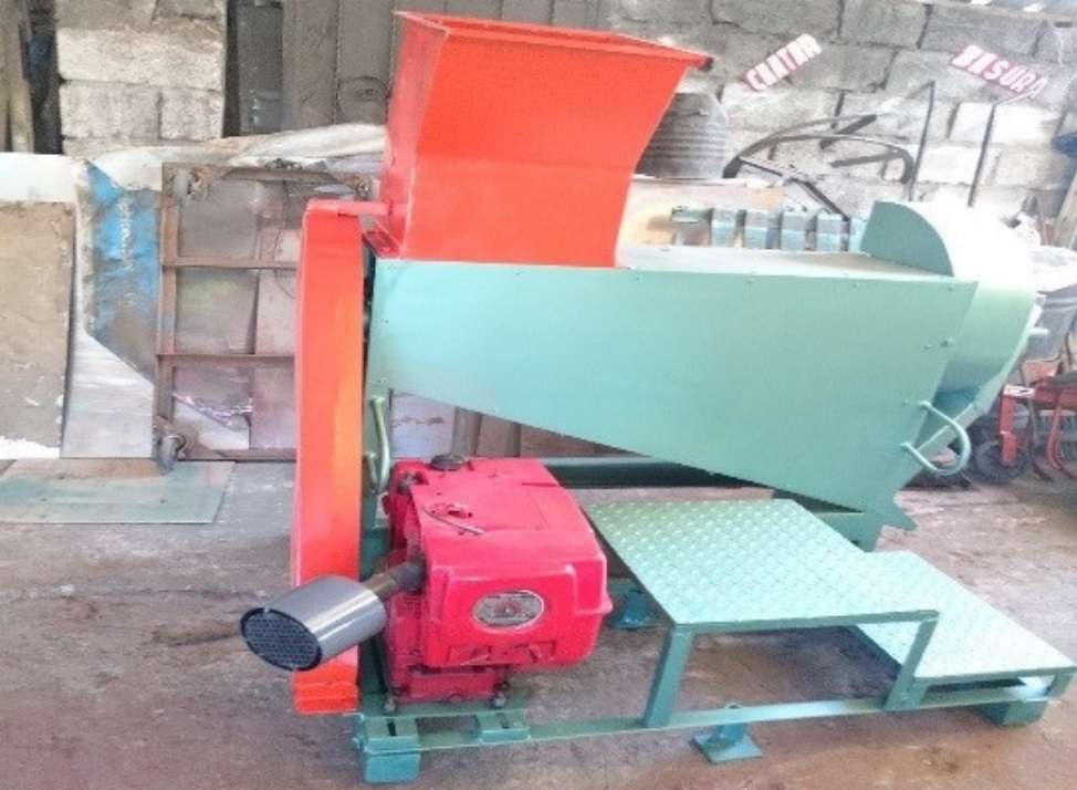 Desgranadora
construida.