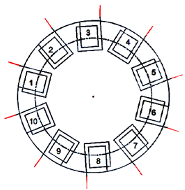 Figura
  3. Esquema de conexi&oacute;n de bobinas en paralelo.