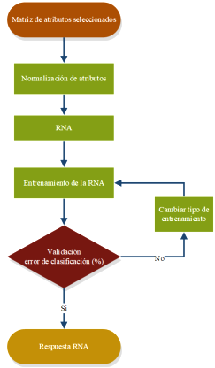 Flujograma de creación de RNA.