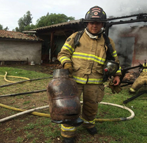 Cilindro de GLP que ha sufrido BLEVE [26].