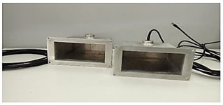 Figura 4. Antenas de apertura utilizadas en pruebas de medición de CH.
