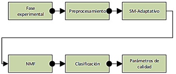 Figura 1. Metodolog&iacute;a propuesta para la detecci&oacute;n de MSC.