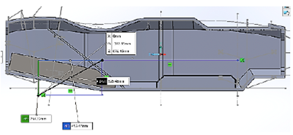 Ubicaci&oacute;n del centro de gravedad [15]