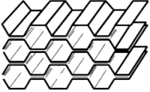 Estructura con celdas hexagonales [6]