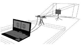 Dispositivo construido para la captura de imagen.