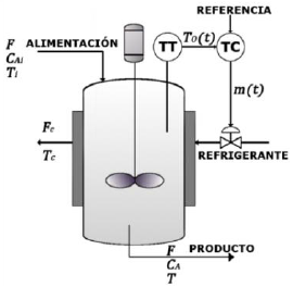 Esquema del Reactor de Dinmica Lenta.
