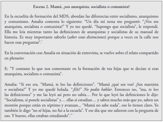 Mam&aacute;, &iquest;sos anarquista, socialista o comunista?