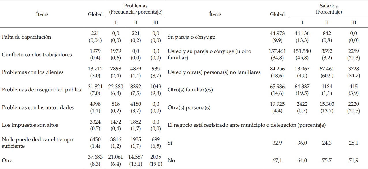 Motivos y
desempe&ntilde;o para continuar con el micronegocio