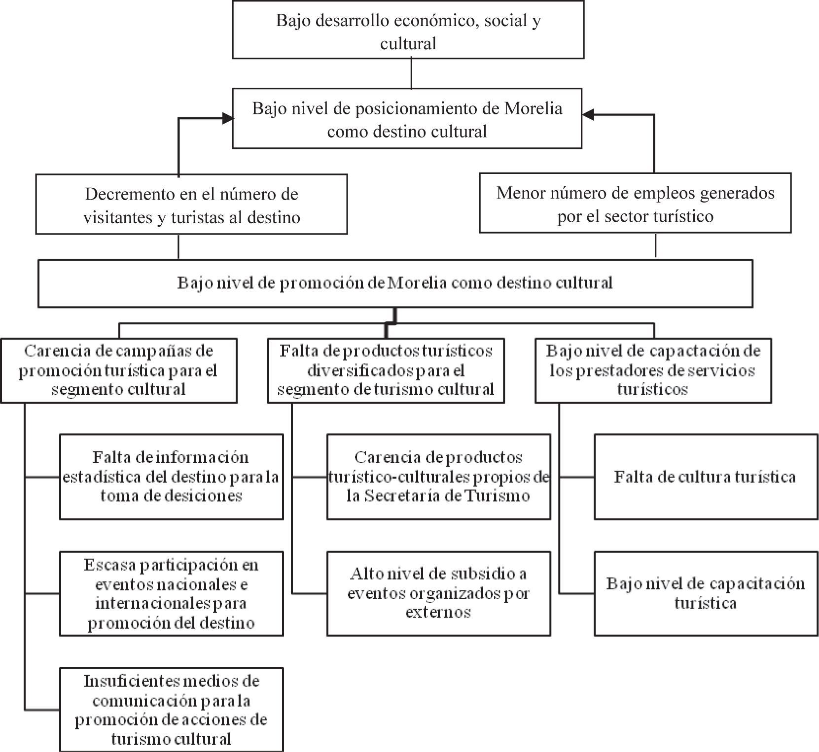 Propuesta de &Aacute;rbol de Problemas