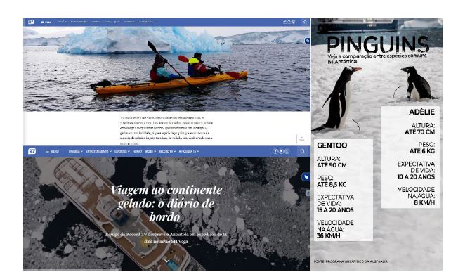 Alguns conte�dos disponibilizados no di�rio de bordo