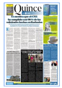 Portada de Quince y �ltimo