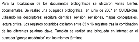 Ilustraci&oacute;n 1. Ejemplo de
criterio de inclusi&oacute;n.