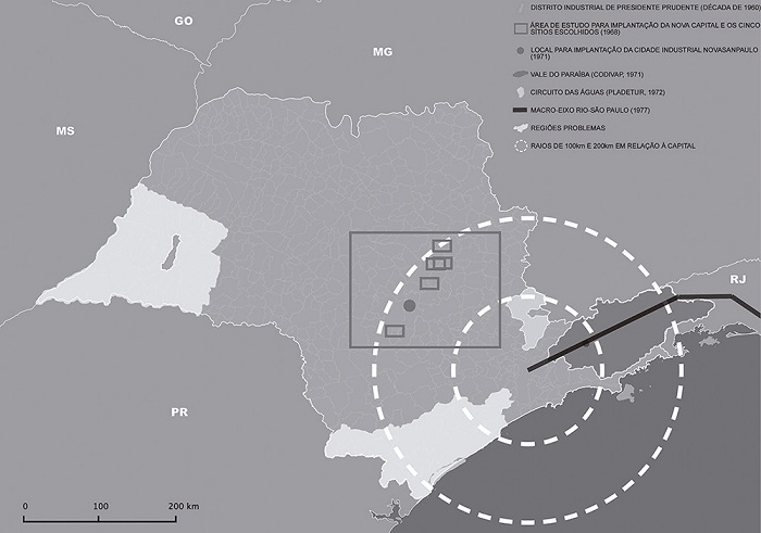 Experi&ecirc;ncias urban&iacute;sticas na cria&ccedil;&atilde;o de novos polos urbanos e unidades territoriais homog&ecirc;nas como estrat&eacute;gia de interioriza&ccedil;&atilde;o industrial entre as d&eacute;cadas de 1960 e 1970