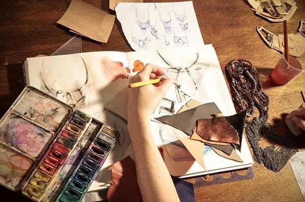 Início do processo criativo