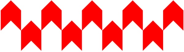 Exemplo de simetria de Transla&ccedil;&atilde;o