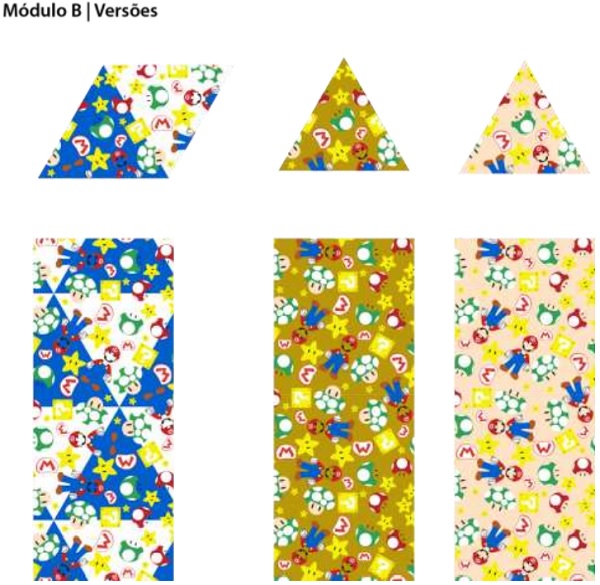 Alternativas geradas a partir das vers&otilde;es do M&oacute;dulo B.