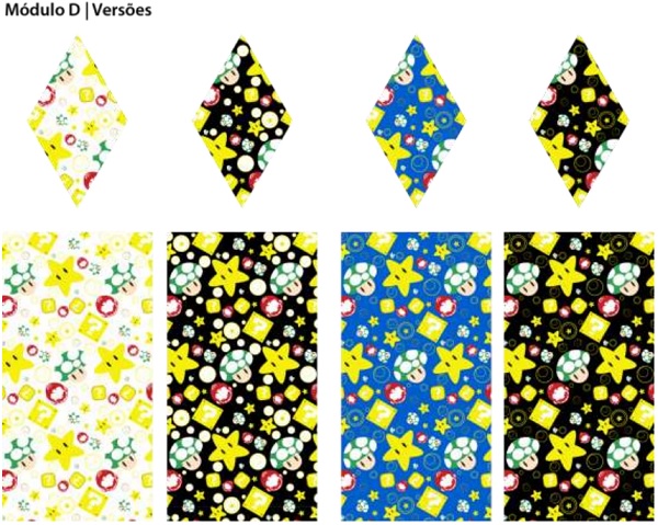 Alternativas geradas a partir das vers&otilde;es do M&oacute;dulo D.