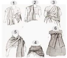 Distintos “modos de usar” o ‘pano da costa’