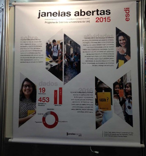 Figura 9: pôster exposto na 26ª. “UERJ Sem Muros”