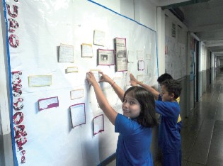 Figura 1 &ndash; Painel contendo opini&otilde;es dos pais sobre a responsabilidade com os animais.