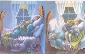 Figura 2: Acumulação – característica das ilustrações
do livro A Sonolenta