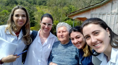 Figura 3 - Visita domiciliar multiprofissional.