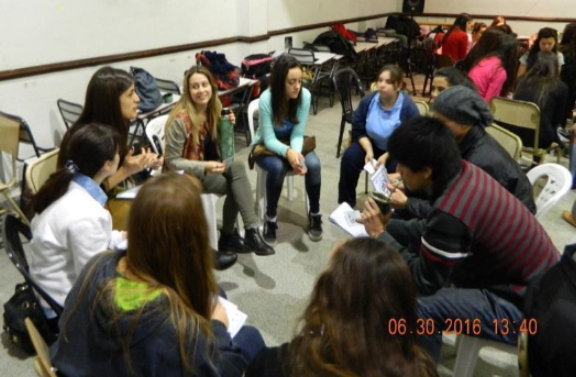 Figura 1 – Primer encuentro colectivo de trabajo 30/06/16.