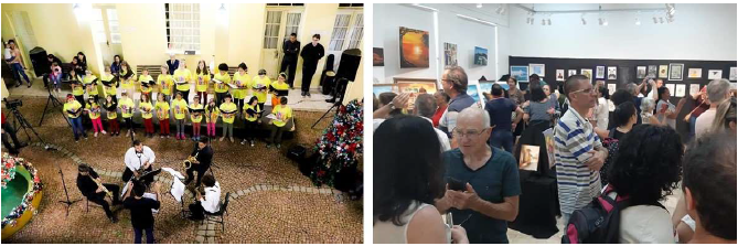 Figura 4 - Coral Tons e Cores/ VI Exposi��o Da T�cnica � Arte