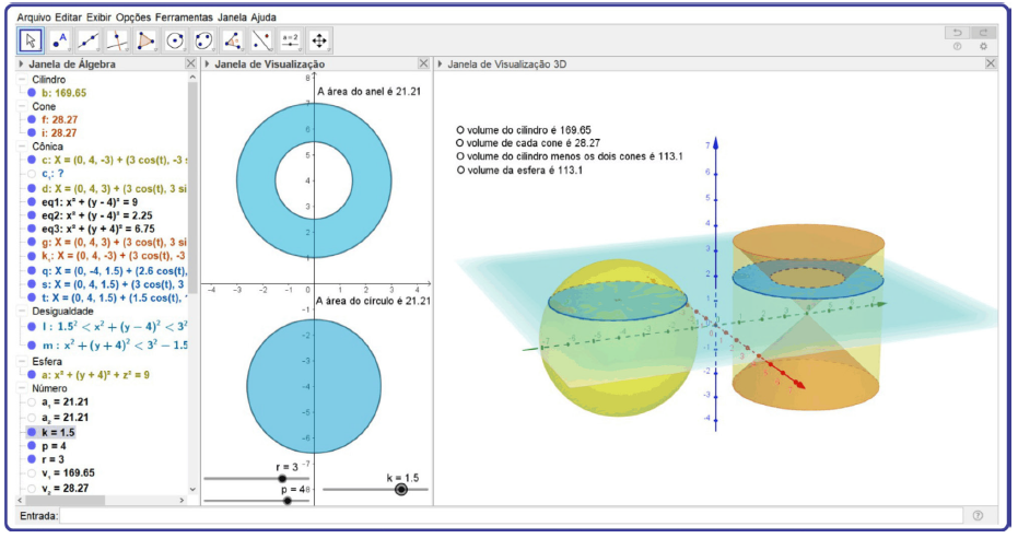 Figura 4: A tela final da 7ª Oficina.