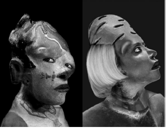 Orlan: Défiguration – refiguration. Self – hybridation précolombienne no. 1. Défiguration – refiguration. Self – hybridation précolombienne no. 2. Orlan.