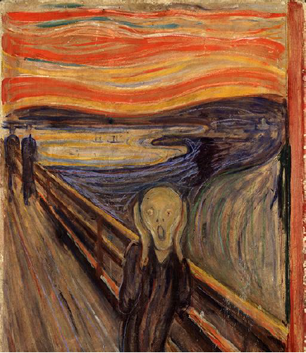 El grito (1893), pintura de Edward Munch