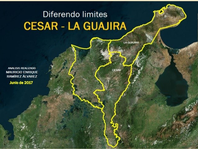 Departamentos de Cesar, Guajira y Magdalena.