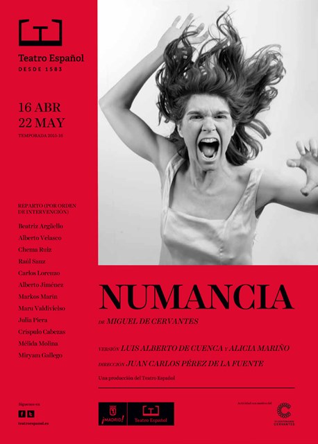 Nadie. Cartel de Numancia