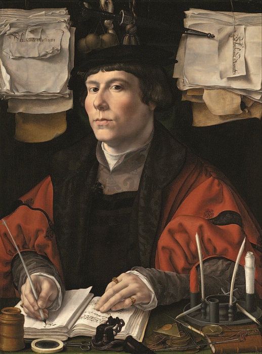 Mercader, por Jan Gossaert
