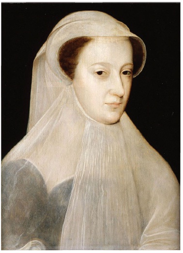 Mary, Queen of Scots, in White Mourning for her First Husband,King Francis II of France (c. 1560-1561), de François Clouet