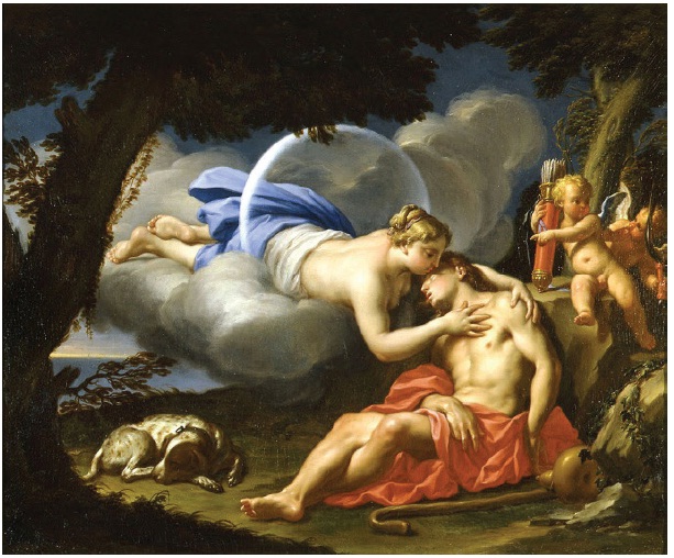 Francesco
Trevisani, Diana y Endimión