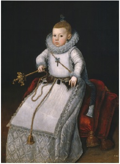 Santiago Mor&aacute;n, La infanta Margarita Francisca, h. 1610