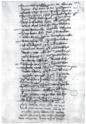 «Real Cédula al corregidor o juez de residencia de Ciudad Real para que ponga en libertad a un indio libre que un tal Juan Garrido, negro, trajo de Nueva España y lo vendió», Archivo General de Indias, Indiferente, 423, l. 20, fols. 528v-529r
