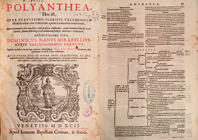 Polyanthea, Venecia, 1592