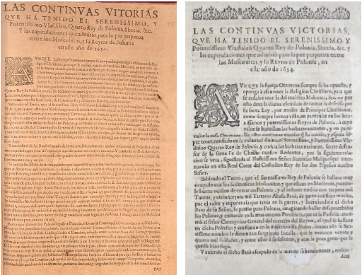 Portadas de Las continuas victorias… (CBDRS0001949A y B)