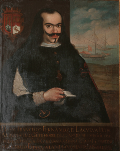 An�nimo novohispano. Don Francisco Fern�ndez de la Cueva, duque de Alburquerque. C. 1653-1654. Sal�n de Cabildos. Ciudad de M�xico